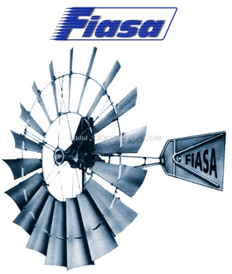 Molino BRISA de 6 Pies Maquina Rueda y Cola BRISA de 6 Pies