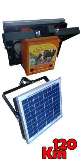 Electrificador Solar Picana Picana 120km Solar