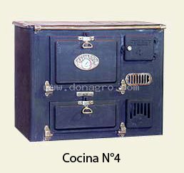 Cocina a leña ISTILART Nro 4