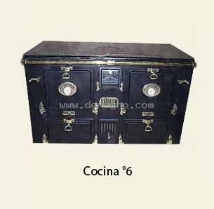 Cocina a leña ISTILART Nro 6