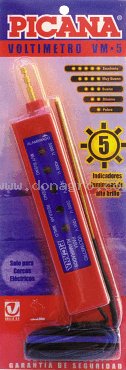 VOLTIMETRO 5 LUCES PICANA