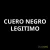 Cuero Negro Legitimo