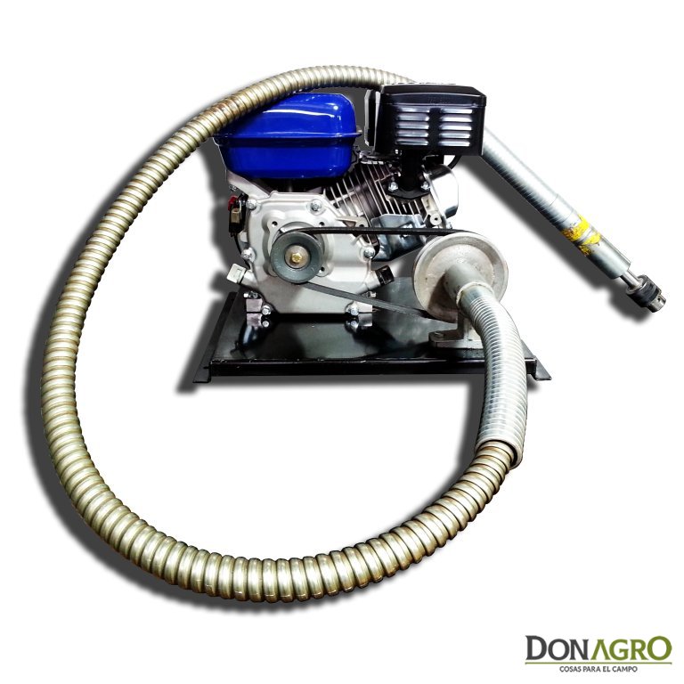 Agujereadora eje flexible completa con motor - Don Agro