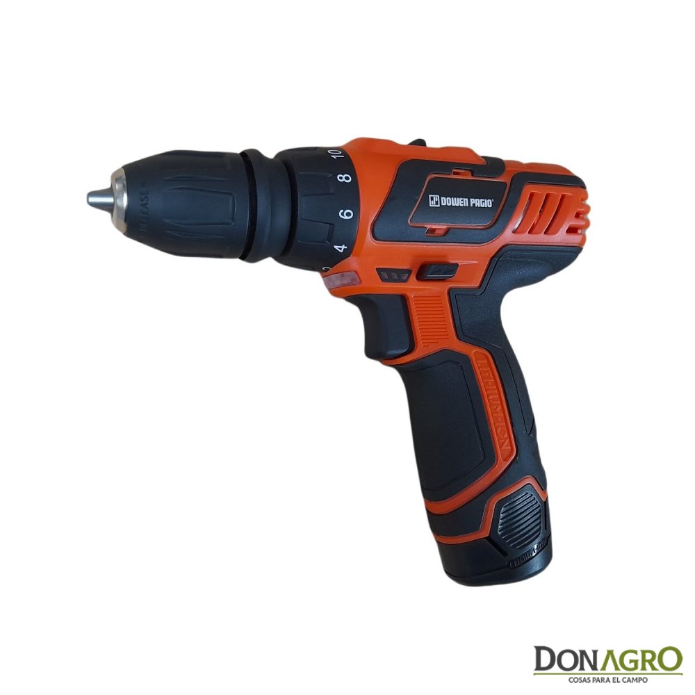 Atornillador Taladro Inalambrico Dowen Pagio 12v 10mm TAB12H - Don Agro