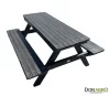 Mesa Canadiense madera plástica 6 Personas