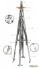 Torre para Molino HURACAN 10 pies