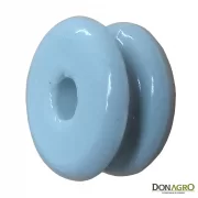 Aislador Carretel porcelana Don Agro