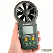 Anemometro Mastech indicacion flujo aire