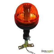 Baliza Agricola Vial LED Ambar Desmontable 12v/24v c/Soporte