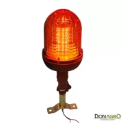 Baliza Agricola Vial LED Ambar Oval Desm 12v/24v c/Soporte