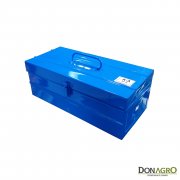 Caja Metalica Azul N°6
