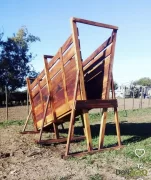 Cargador Fijo 4.00 mts de Madera Dura Reforzado