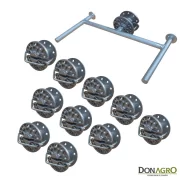 COMBO Tensor Circular de Aluminio + Llave de ajuste  Gallagher