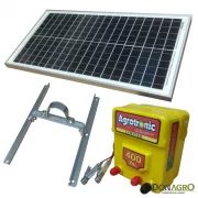 Electrificador Kit Solar 400km 3,2j Agrotronic 