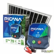 Electrificador SOLAR 12v 70km 2.0j Picana Extra