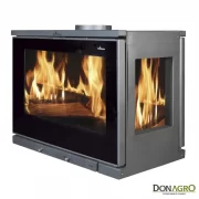 Estufa a Leña Tromen Paris 4 Caras 28.000 Kcal
