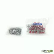 Grampas para cerdos galvanizadas N°5 x 100 unidades