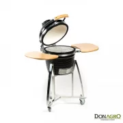 Horno Kamado Argentino Asador Pampero 16 Pulg Negro