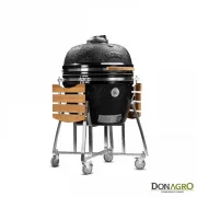 Horno Kamado Argentino Asador Patagonico 27 Pulg Negro