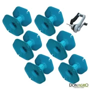Kit 6 CARRETELES + Junta Carretel aluminio PENSAGRO