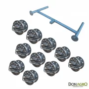 Kit Tensor Circular de Aluminio y Llave de ajuste Gallagher