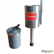 Muestreador de Suelos c/Tacho y pico conico Tornomar - 20cm 