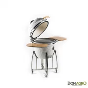 Parrilla Horno Ceramica Kamado Criollo Blanco 21