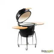 Parrilla Horno Ceramica Kamado Criollo Negro 21