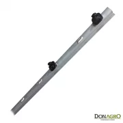 Poste Z Galvanizado Tec-Metal 1.30m con 2 Aisladores