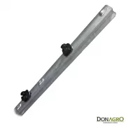 Poste Z Galvanizado Tec-Metal 1.50m con 2 Aisladores