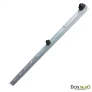 Poste Z Galvanizado Tec-Metal 1.75m con 2 Aisladores