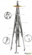 Torre para Molino HURACAN 10 pies