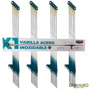Varilla de Acero inoxidable PENSAGRO 1.00m  CAJA X 20 