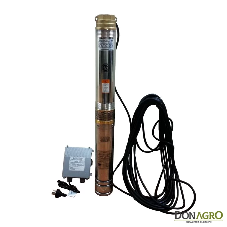 Bomba Sumergible 1.5HP czerweny