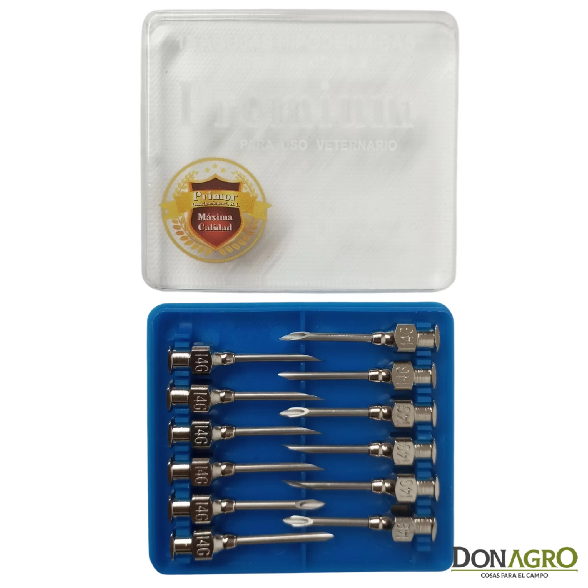 Agujas Hipodérmicas Primor 20x2.0 Importada x12 unid