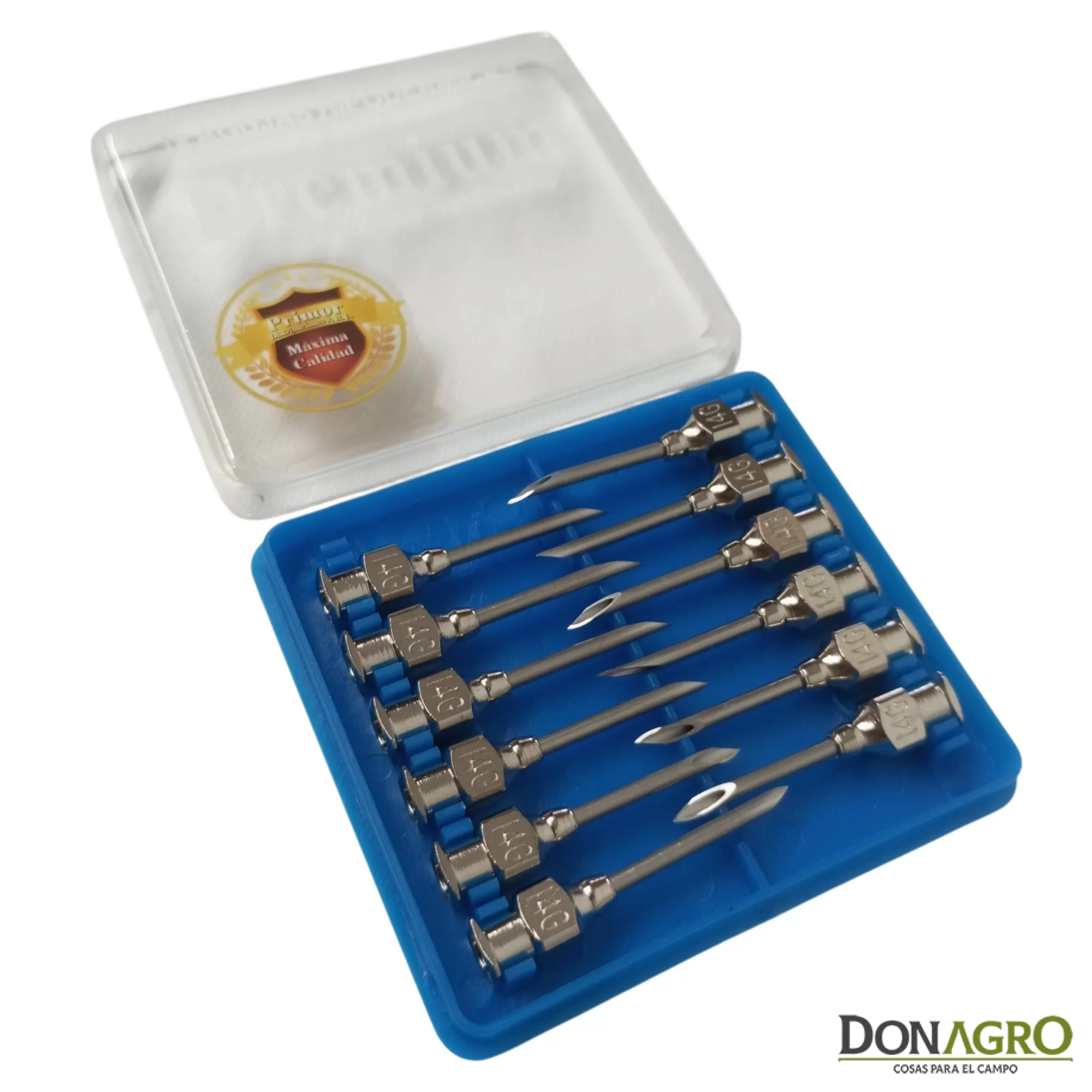Agujas Hipodérmicas Primor 20x2.0 Importada x12 unid
