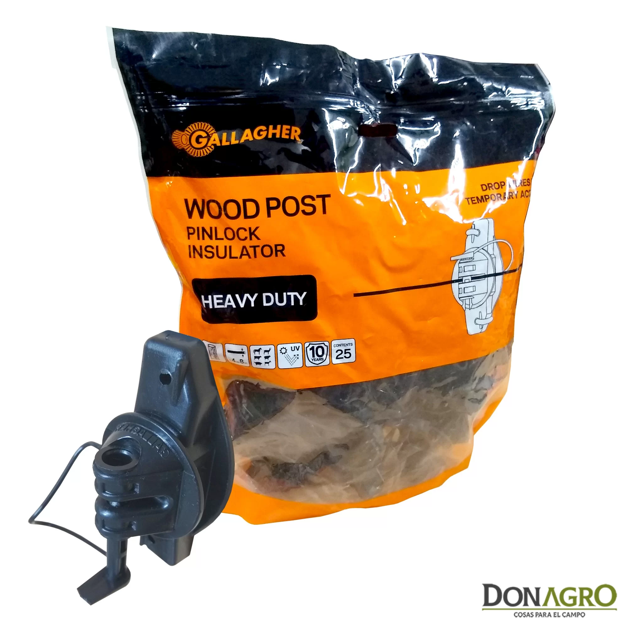 Aislador Pin Lock Gallagher