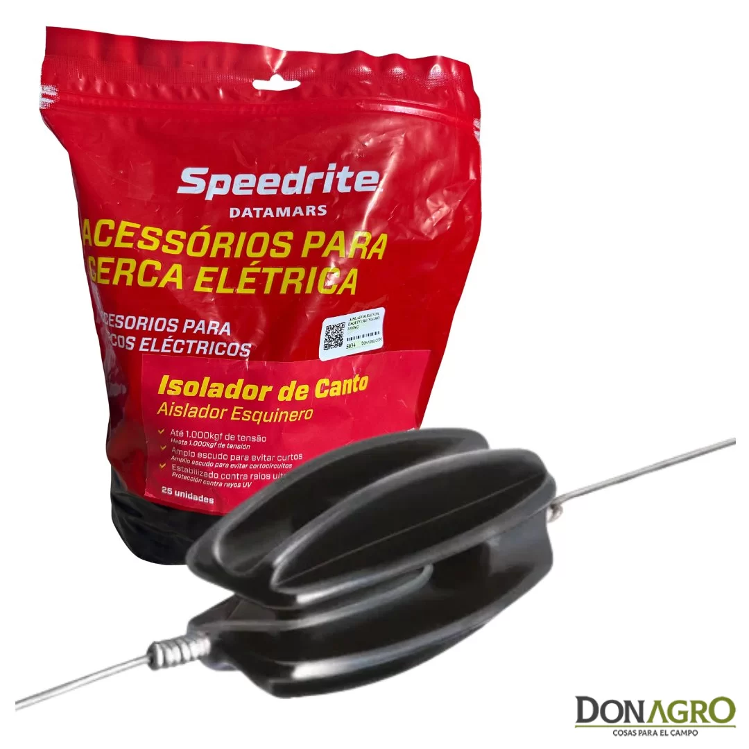 Aislador Rienda Esquinero Speedrite 25 unidades