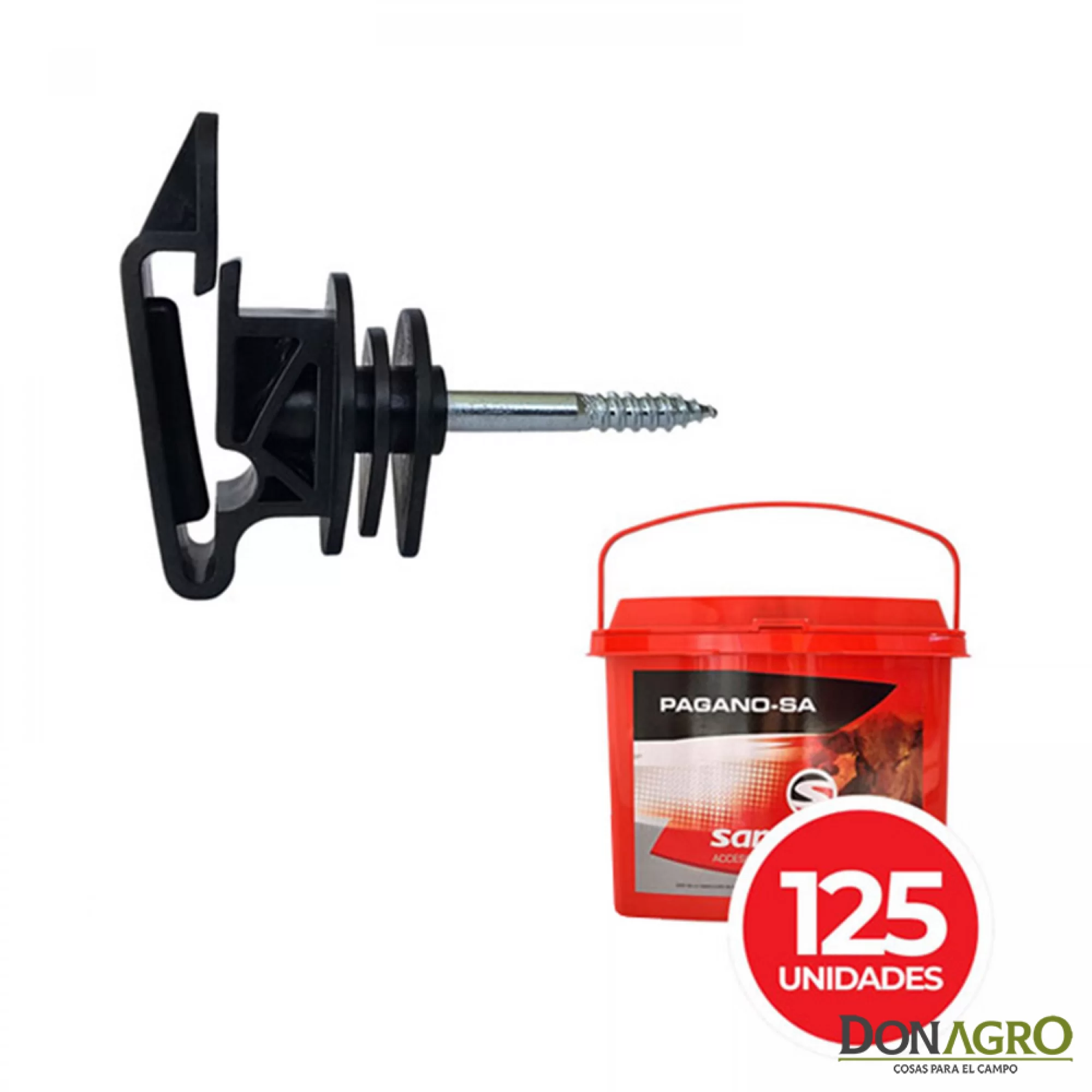 Aislador Separador Corto para Cinta San Miguel 