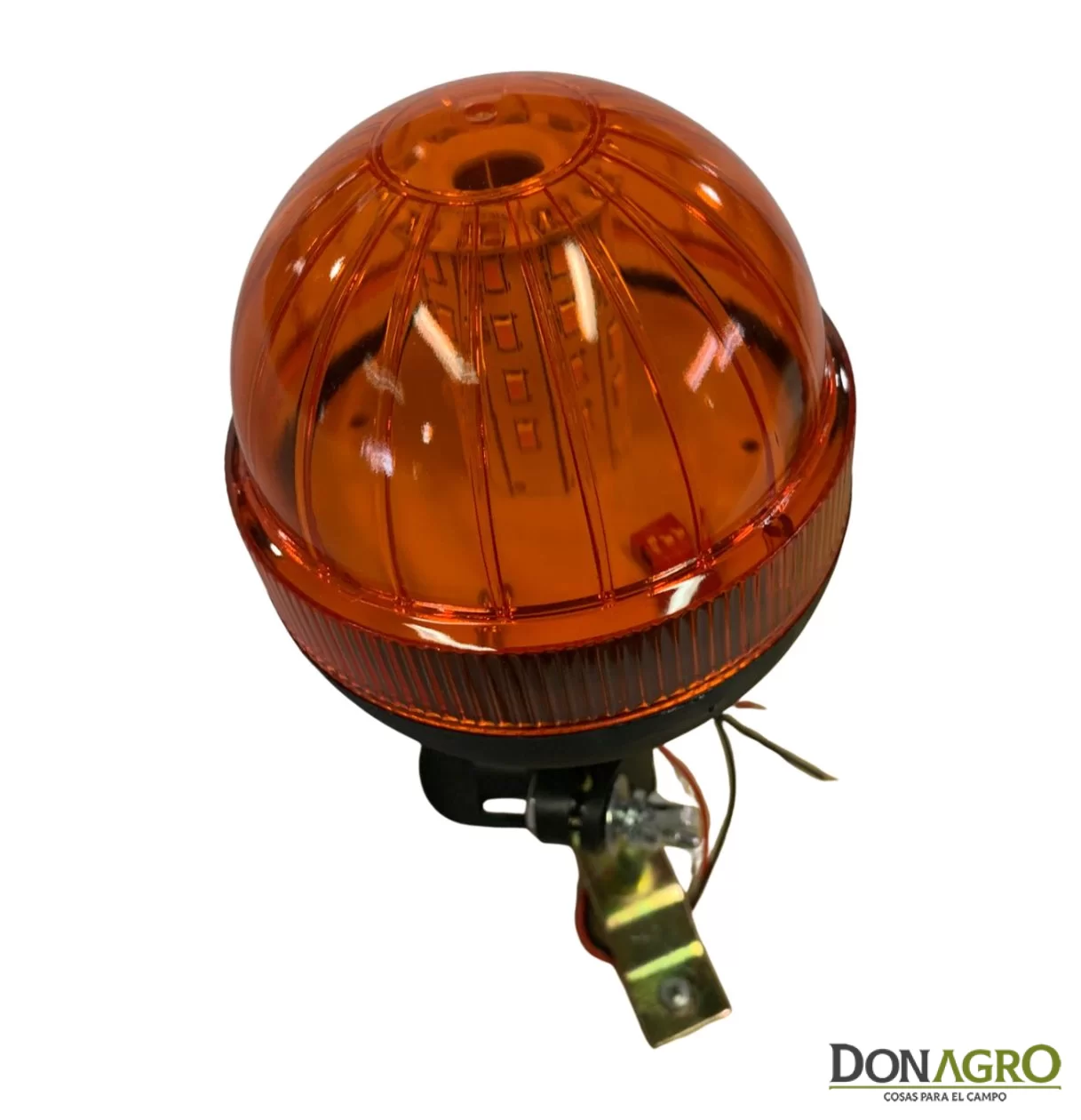 Baliza Agricola Vial LED Ambar 12v/24v sin Soporte