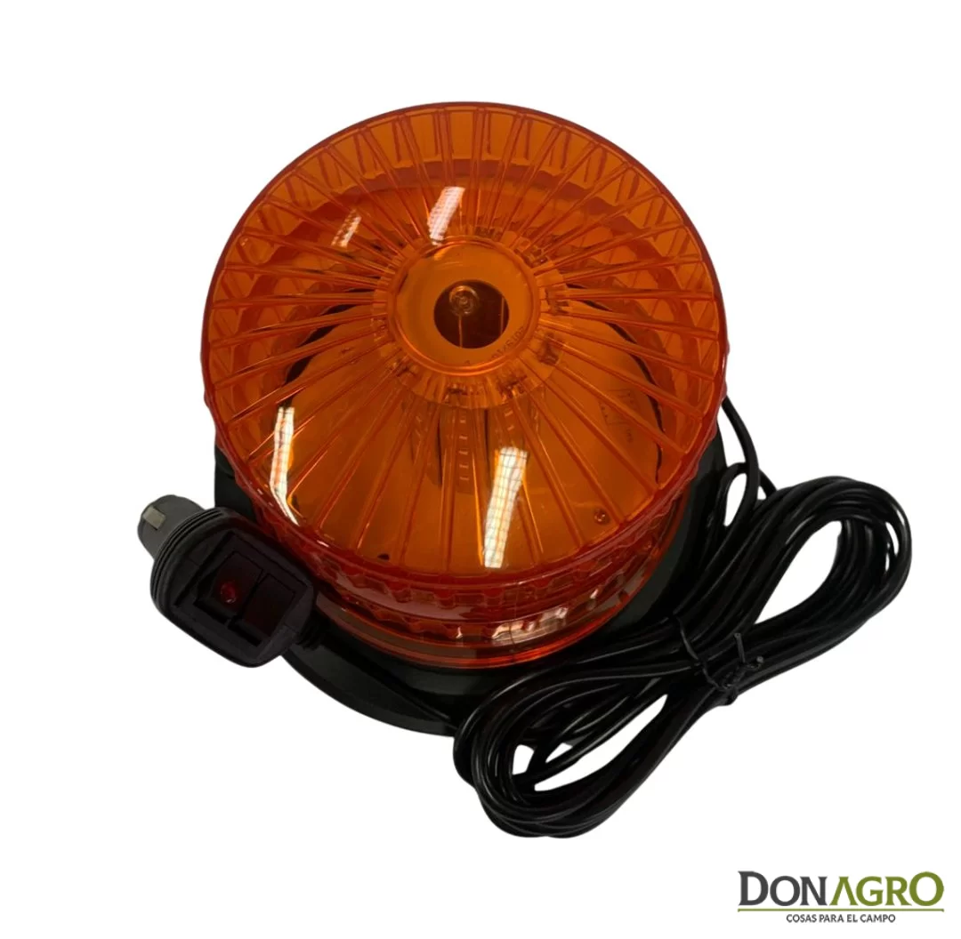 Baliza LED 12v/24V Estroboscopica uso Vial Carretones