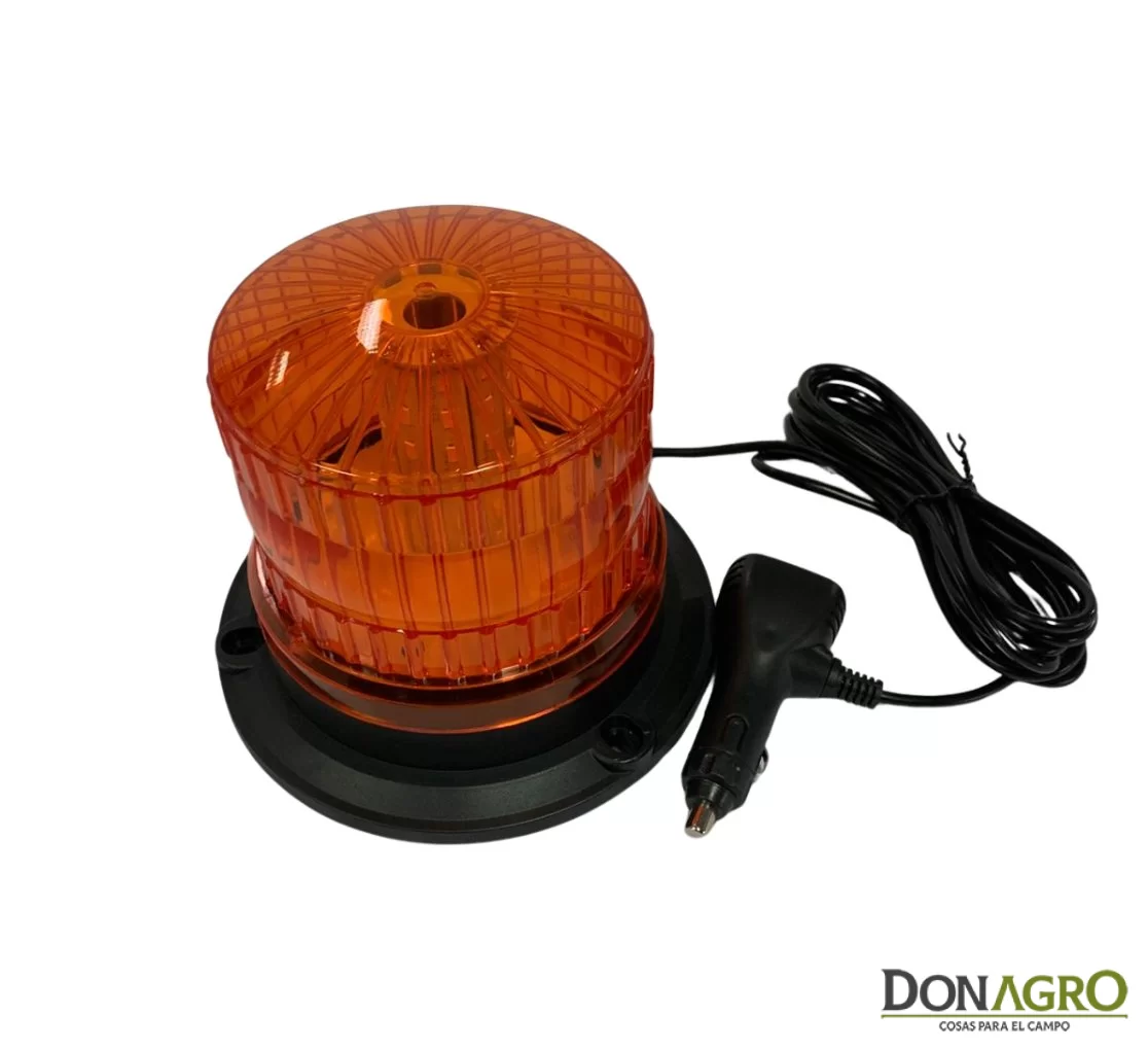 Baliza LED 12v/24V Estroboscopica uso Vial Carretones