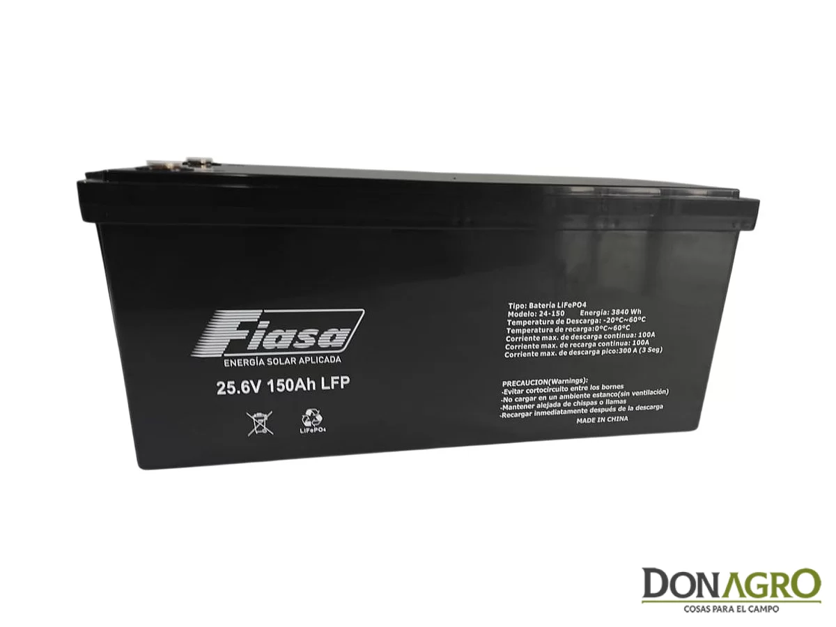 Batería monoblock de Litio Fiasa 25.6v 150A/h