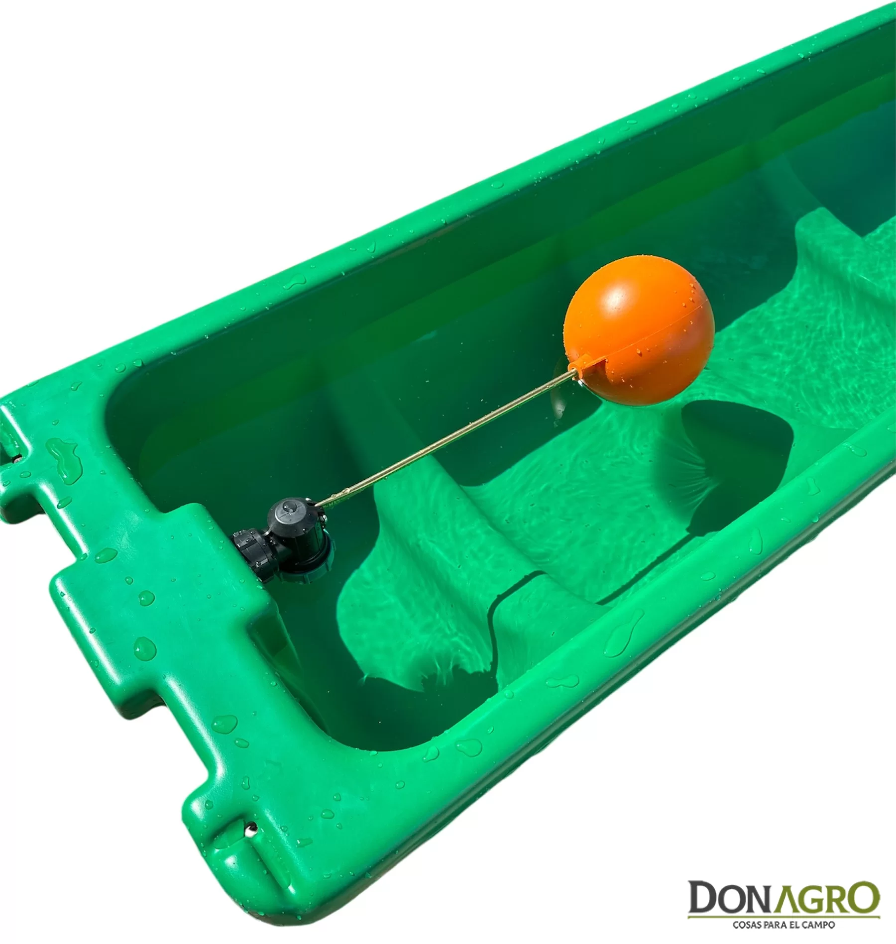 Bebedero Plastico + Válvula + Cubre (200 x 0.50m )