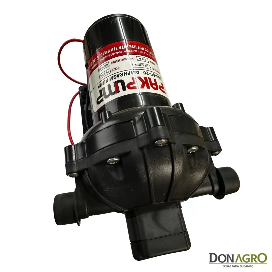 Bomba Presurizadora 12v PAKPUMP 20Lpm 60PSI Viton