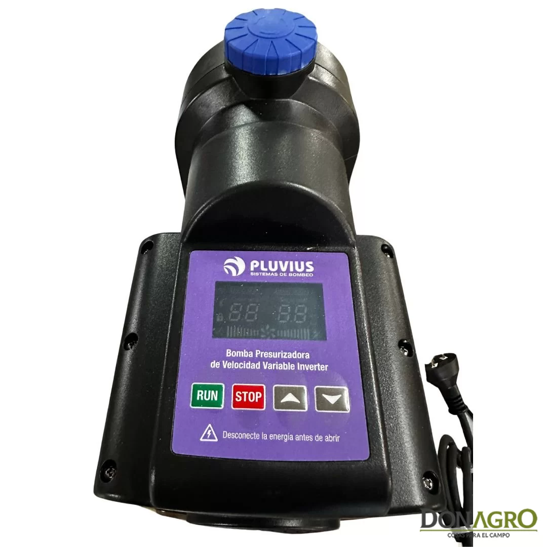 Bomba Presurizadora Velocidad Variable Inverter Pluvius 650 watts