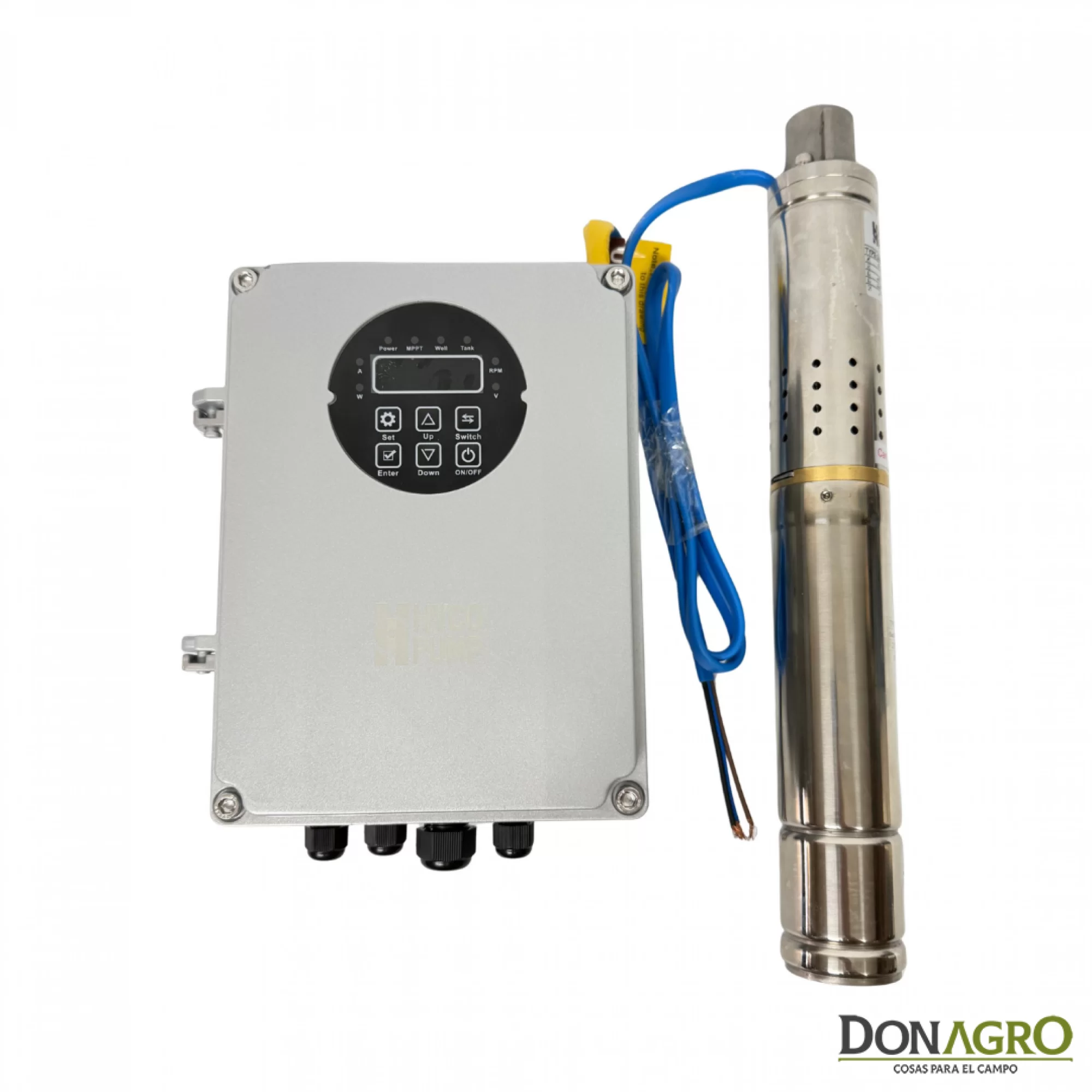Bomba Solar HP 210W para caño de Molino 2