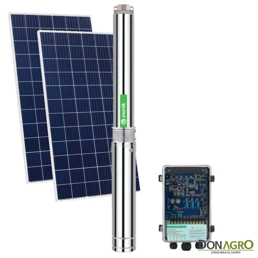 Bomba Solar Sumergible 48v 2,5 M3 hasta 70 mts