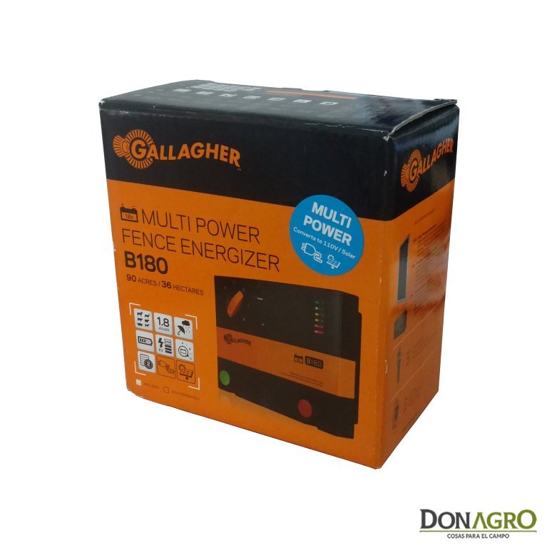 Boyero Electrificador 12v Gallagher B180 1.8j 60km