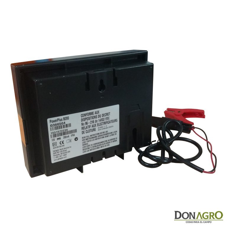 Boyero Electrificador 12v Gallagher B280 2.8j 80km